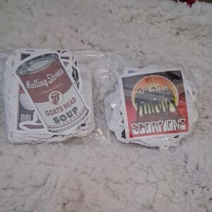 Rock Band Sticker Set - Multicolor 2 Packs Of 50 Stickers